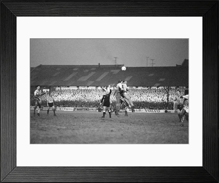 Framed Print : Coventry City v Northampton Town, 6th January 1990