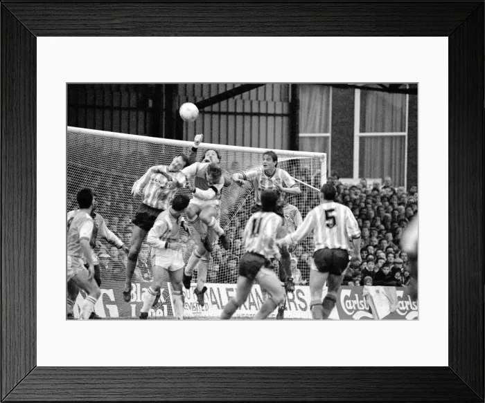 Framed Print : Coventry City v Northampton Town, 6th January 1990 Framed Print : Coventry City v Northampton Town, 6th January 1990