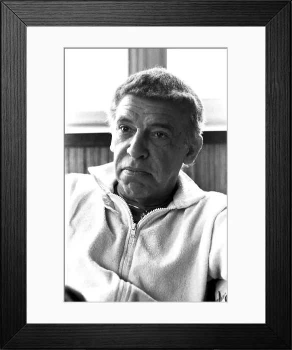 Framed Print : Jazz Drummer Buddy Rich during an interview at the Gosforth Park Hotel in Newcastle Framed Print : Jazz Drummer Buddy Rich during an interview at the Gosforth Park Hotel in Newcastle