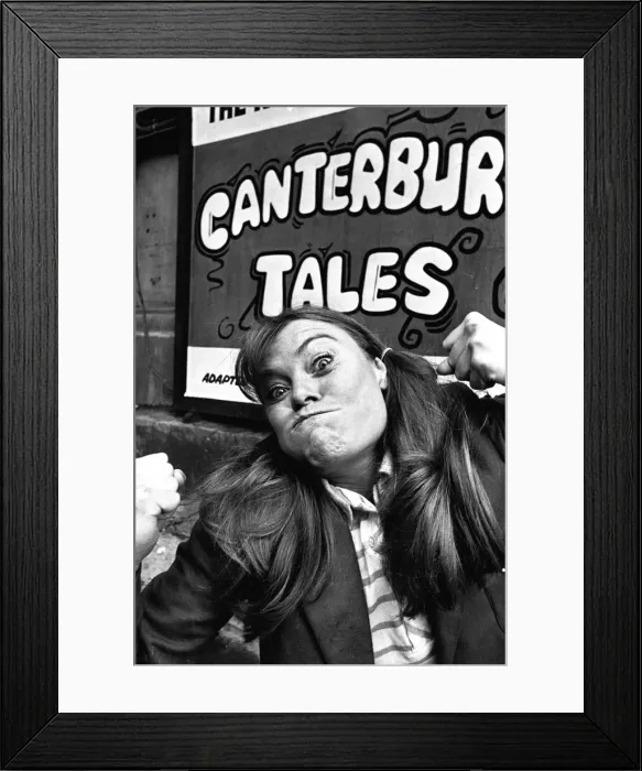 Framed Print : The cast of The Canterbury Tales, performed by the New Vic Theatre at Newcastle Framed Print : The cast of The Canterbury Tales, performed by the New Vic Theatre at Newcastle