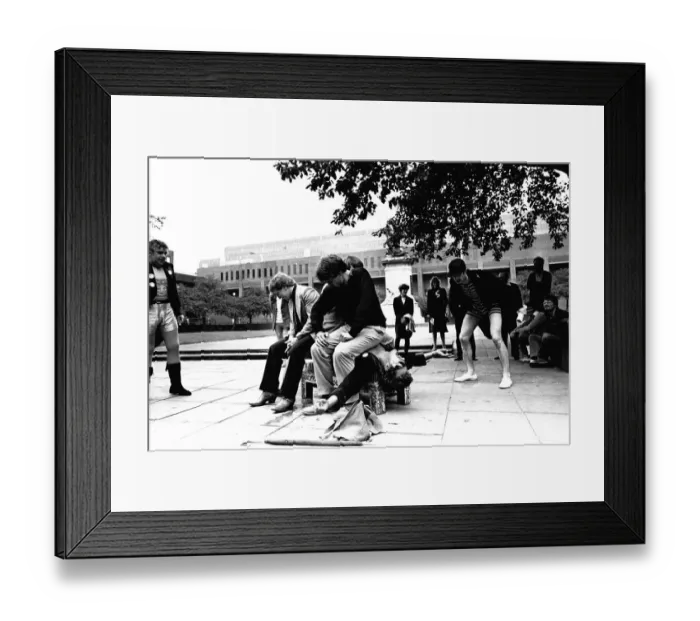 Framed Print : The cast of The Canterbury Tales, performed by the New Vic Theatre at Newcastle Framed Print : The cast of The Canterbury Tales, performed by the New Vic Theatre at Newcastle