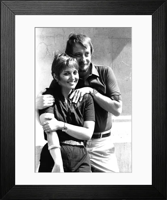 Framed Print : Adrienne Posta and Derek Fowlds at the Theatre Royal, Newcastle where they are appearing Framed Print : Adrienne Posta and Derek Fowlds at the Theatre Royal, Newcastle where they are appearing
