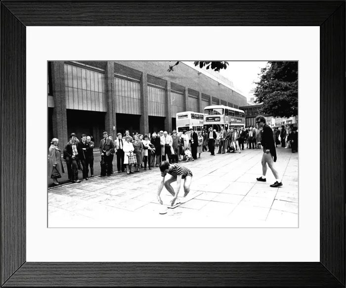 Framed Print : The cast of The Canterbury Tales, performed by the New Vic Theatre at Newcastle Framed Print : The cast of The Canterbury Tales, performed by the New Vic Theatre at Newcastle