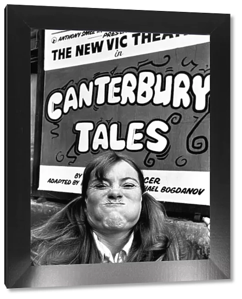 The cast of The Canterbury Tales, performed by the New Vic Theatre at Newcastle