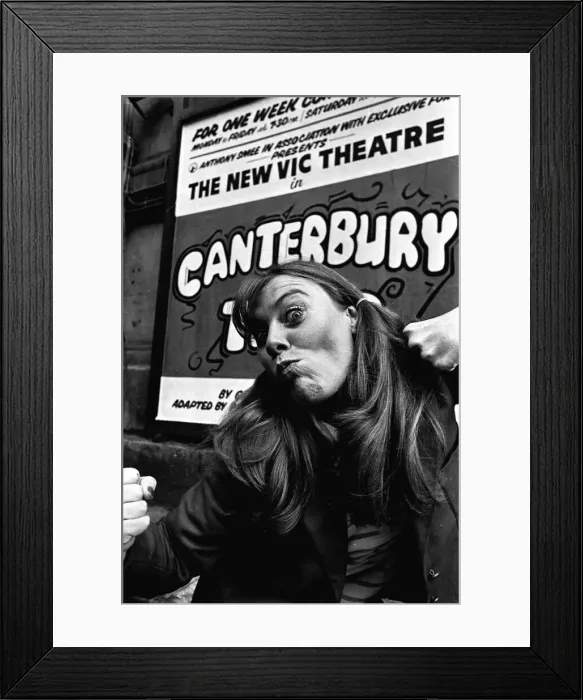 Framed Print : The cast of The Canterbury Tales, performed by the New Vic Theatre at Newcastle Framed Print : The cast of The Canterbury Tales, performed by the New Vic Theatre at Newcastle