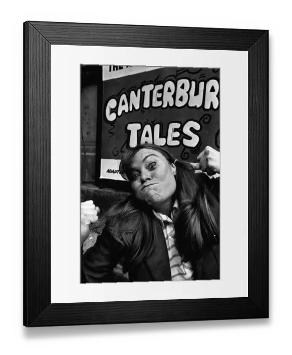 Framed Print : The cast of The Canterbury Tales, performed by the New Vic Theatre at Newcastle Framed Print : The cast of The Canterbury Tales, performed by the New Vic Theatre at Newcastle