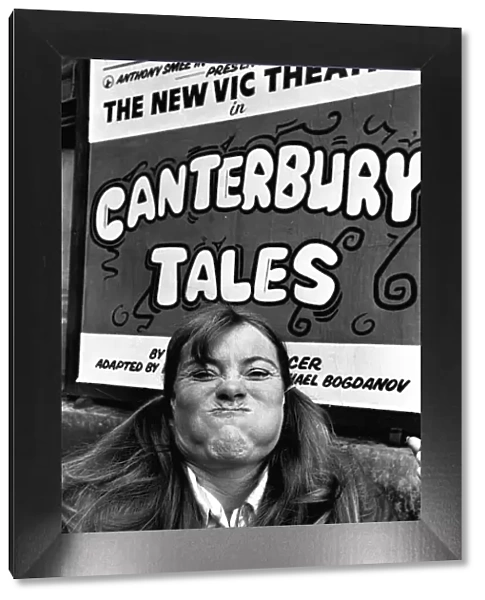 The cast of The Canterbury Tales, performed by the New Vic Theatre at Newcastle