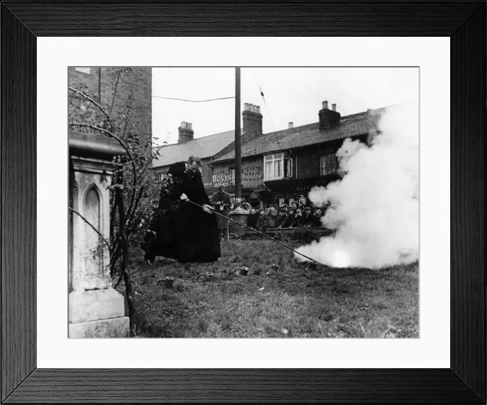 Framed Print : A local brand of explosive, known as Fenny poppers, have been set off every November 11th Framed Print : A local brand of explosive, known as Fenny poppers, have been set off every November 11th