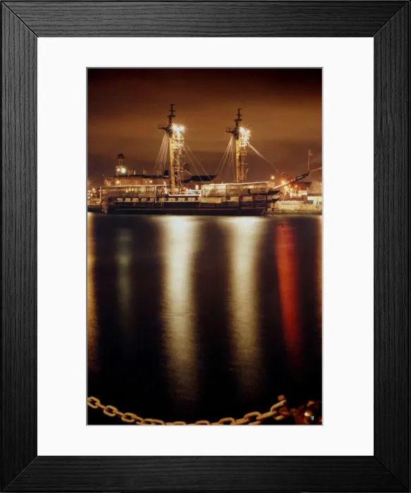 Framed Print : The second oldest ship in the world still afloat HMS Trincomalee seen here at Jacksons Framed Print : The second oldest ship in the world still afloat HMS Trincomalee seen here at Jacksons