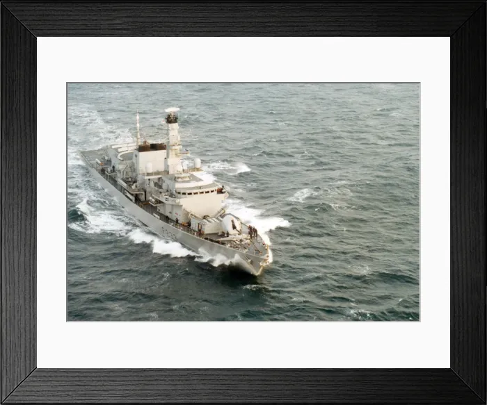 Framed Print : HMS Marlborough seen here approaching the Teesside coast on her inaugural visit to Framed Print : HMS Marlborough seen here approaching the Teesside coast on her inaugural visit to