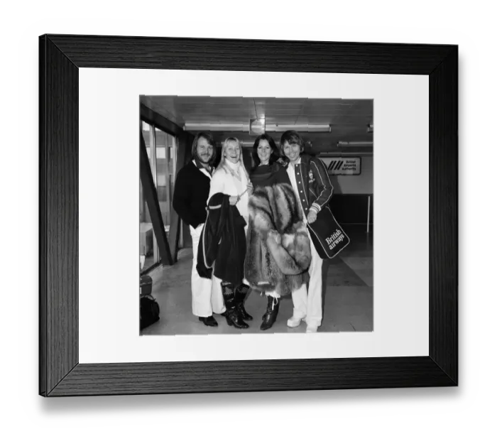 Framed Print : Swedish pop group ABBA consisting of Agnetha Faltskog, Bjorn Ulvaeus Framed Print : Swedish pop group ABBA consisting of Agnetha Faltskog, Bjorn Ulvaeus