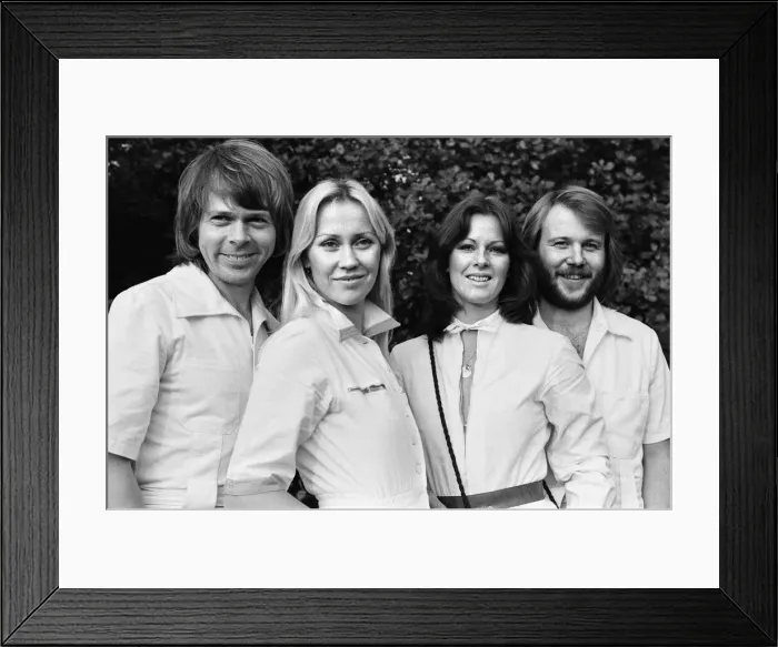Framed Print : Swedish pop group ABBA consisting of Agnetha FAltskog, BjAarn Ulvaeus Framed Print : Swedish pop group ABBA consisting of Agnetha FAltskog, BjAarn Ulvaeus