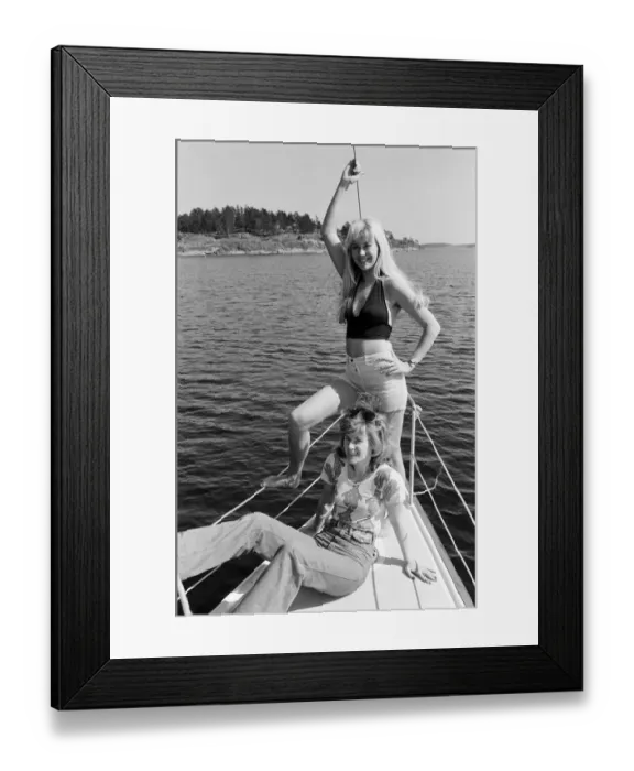 Framed Print : Swedish pop group ABBA consisting of Agnetha Faltskog, Bjorn Ulvaeus Framed Print : Swedish pop group ABBA consisting of Agnetha Faltskog, Bjorn Ulvaeus