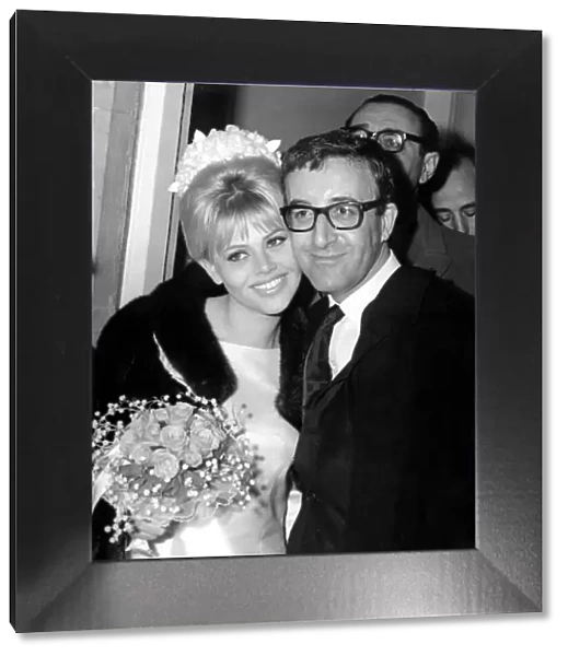 Peter Sellers married Swedish actress Britt Ekland by special licence at Guildford