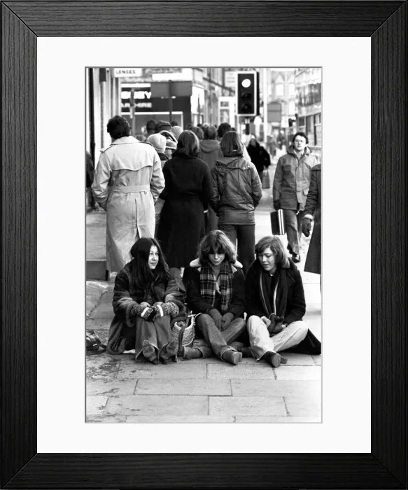 Framed Print : Elton John fans spent the night in sub-zero temperatures to make sure of getting tickets