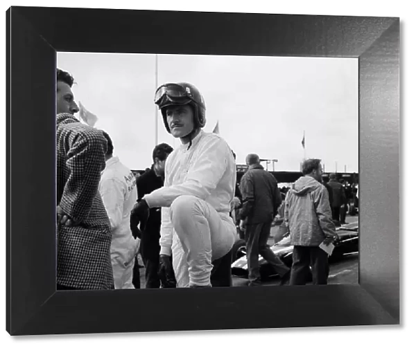 Motor Racing at Goodwood on Easter Monday, Graham Hill, one of the drivers in the Sunday