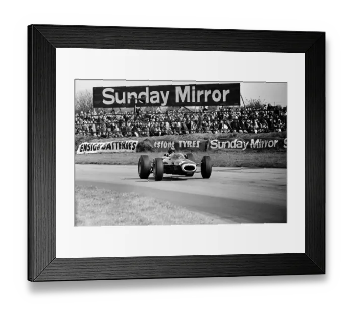 Framed Print : Goodwood International Race Meeting, Easter Monday. Race in progress. 19th April 1965 Framed Print : Goodwood International Race Meeting, Easter Monday. Race in progress. 19th April 1965