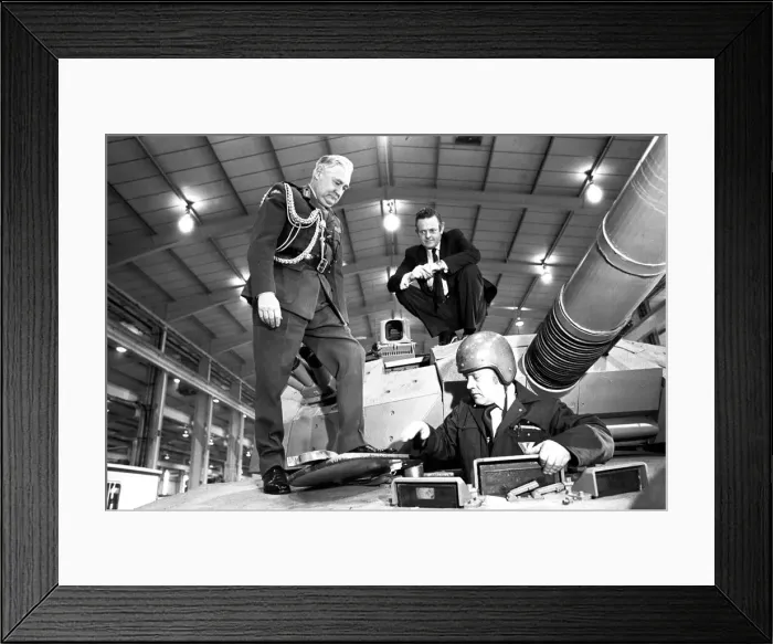 Framed Print : Britains Chief of the Defence Staff, Field Marshal Sir Edwin Bramall formally opened Framed Print : Britains Chief of the Defence Staff, Field Marshal Sir Edwin Bramall formally opened