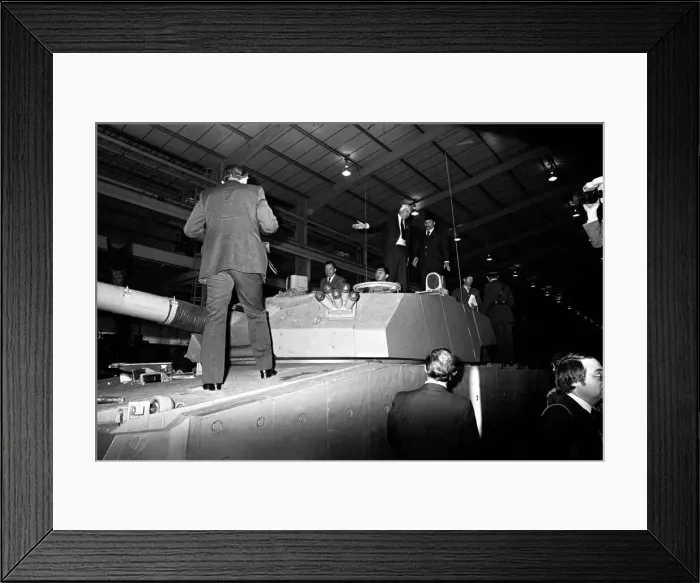 Framed Print : Britains Chief of the Defence Staff, Field Marshal Sir Edwin Bramall formally opened Framed Print : Britains Chief of the Defence Staff, Field Marshal Sir Edwin Bramall formally opened