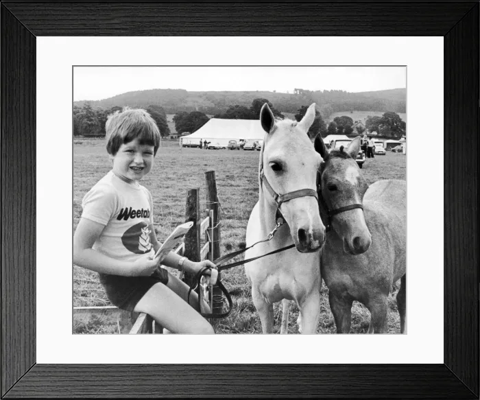 Framed Print : Osmotherly Agricultural Show. Ryan Champion, 7 years old Framed Print : Osmotherly Agricultural Show. Ryan Champion, 7 years old