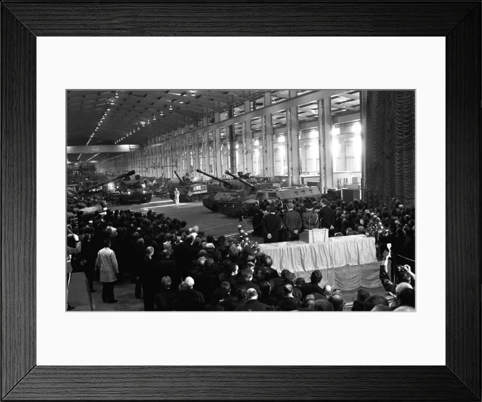 Framed Print : Britains Chief of the Defence Staff, Field Marshal Sir Edwin Bramall formally opened Framed Print : Britains Chief of the Defence Staff, Field Marshal Sir Edwin Bramall formally opened