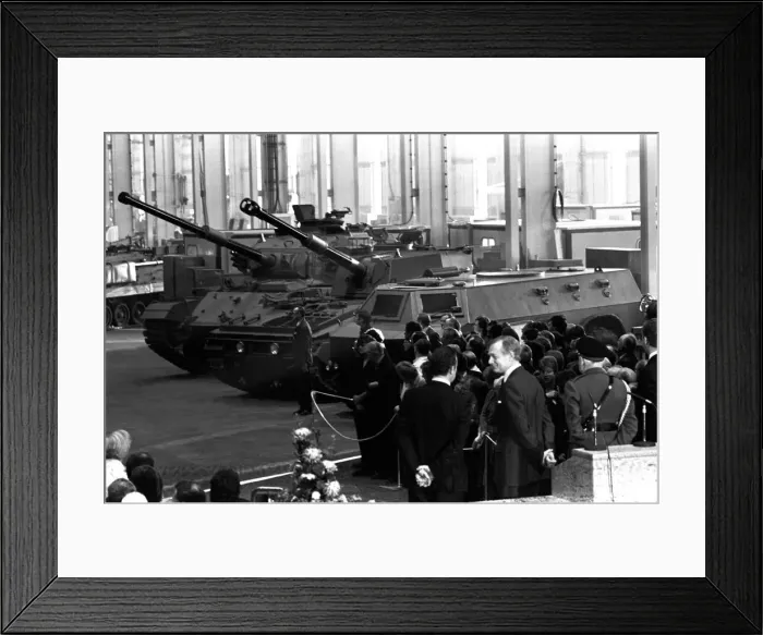 Framed Print : Britains Chief of the Defence Staff, Field Marshal Sir Edwin Bramall formally opened Framed Print : Britains Chief of the Defence Staff, Field Marshal Sir Edwin Bramall formally opened