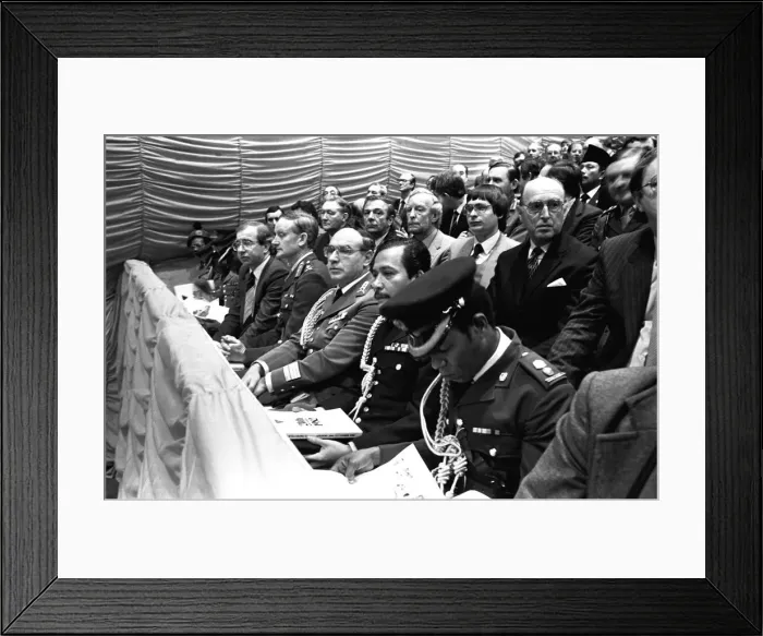 Framed Print : Britains Chief of the Defence Staff, Field Marshal Sir Edwin Bramall formally opened Framed Print : Britains Chief of the Defence Staff, Field Marshal Sir Edwin Bramall formally opened