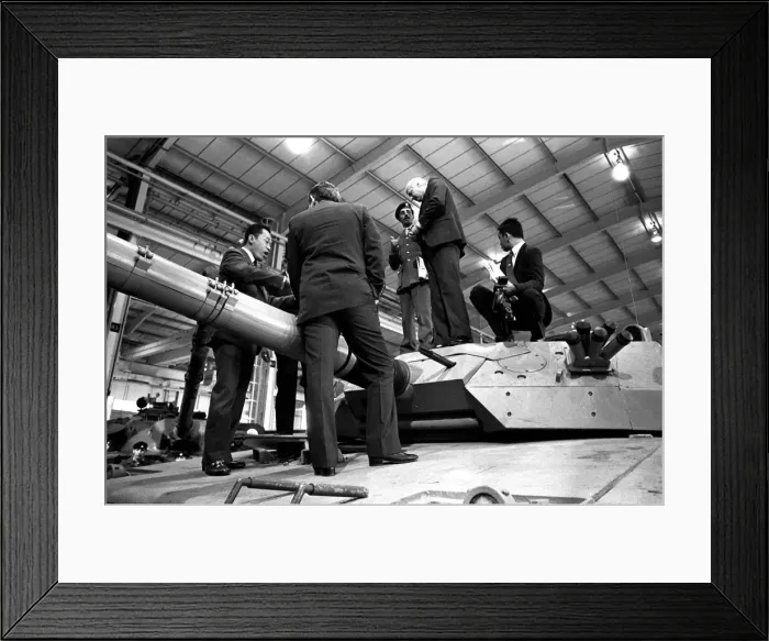 Framed Print : Britains Chief of the Defence Staff, Field Marshal Sir Edwin Bramall formally opened Framed Print : Britains Chief of the Defence Staff, Field Marshal Sir Edwin Bramall formally opened