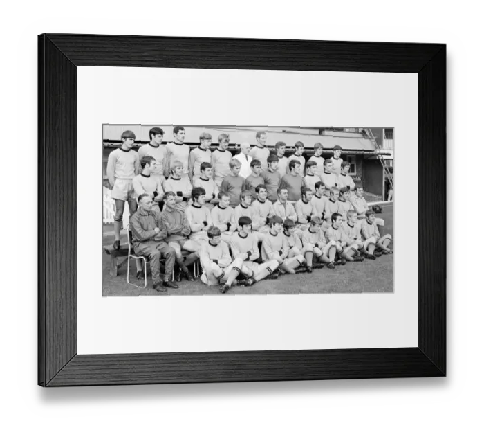 Framed Print : Group shot of Wolverhampton Wanderers FC, July 1968 Framed Print : Group shot of Wolverhampton Wanderers FC, July 1968