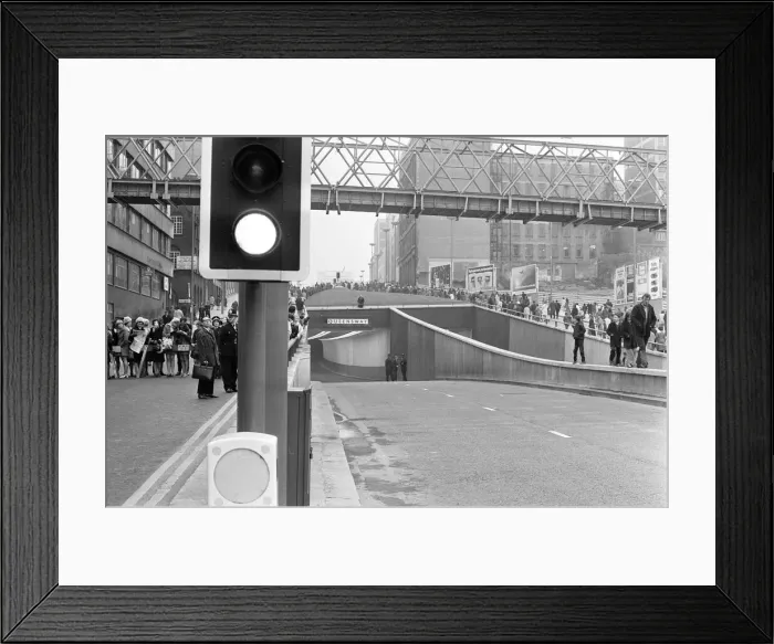 Framed Print : Queen Elizabeth II Visits Birmingham, to open the Great Charles Street Queensway tunnel Framed Print : Queen Elizabeth II Visits Birmingham, to open the Great Charles Street Queensway tunnel