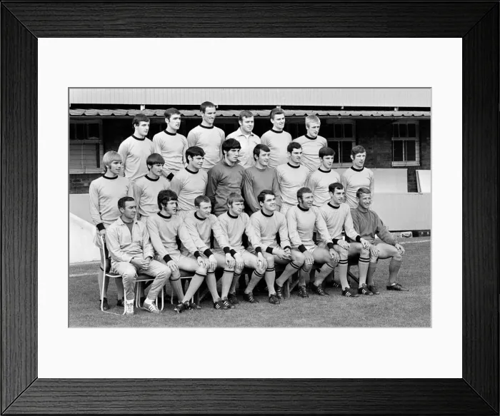 Framed Print : Group shot of Wolverhampton Wanderers FC, July 1968 Framed Print : Group shot of Wolverhampton Wanderers FC, July 1968