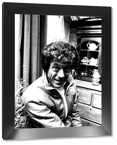 Television entertainer Lionel Blair on tour on 21st February 1980
