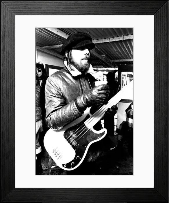 Framed Print : Lindisfarne sailed down the Tyne on a musical journey. The group were filming on board a Framed Print : Lindisfarne sailed down the Tyne on a musical journey. The group were filming on board a