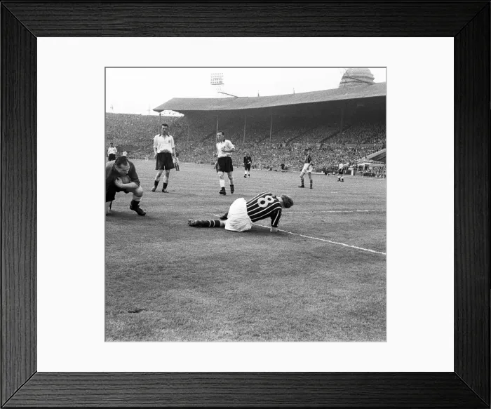 Framed Print : FA Cup Final at Wembley Stadium. Manchester City 3 v Birmingham City 1
