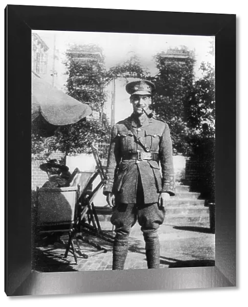 Captain Harold Lionel Spielmann of the 10th Regiment Manchester. Circa 1915