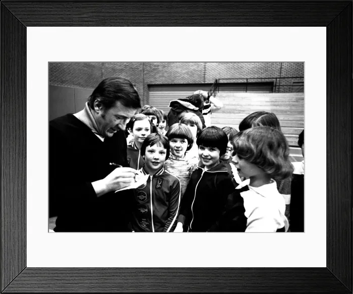 Framed Print : Roy Castle hosted a special performance of the popular Record Breakers show at Gateshead Framed Print : Roy Castle hosted a special performance of the popular Record Breakers show at Gateshead