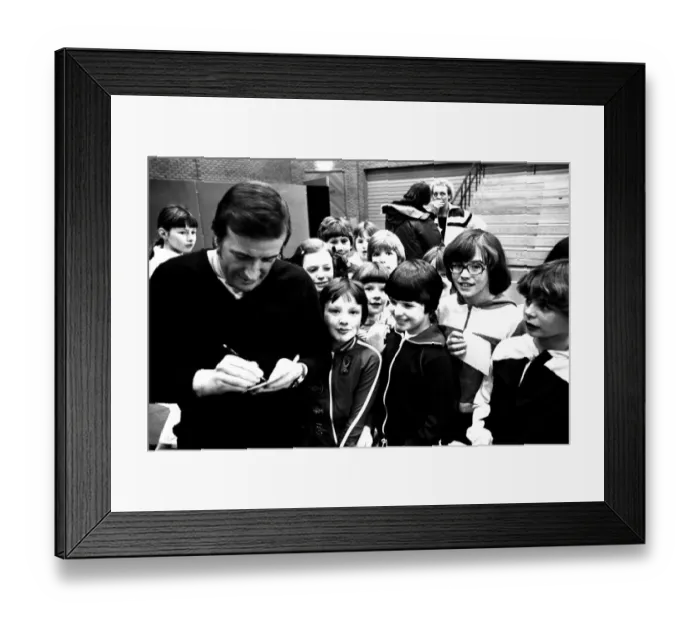Framed Print : Roy Castle hosted a special performance of the popular Record Breakers show at Gateshead Framed Print : Roy Castle hosted a special performance of the popular Record Breakers show at Gateshead