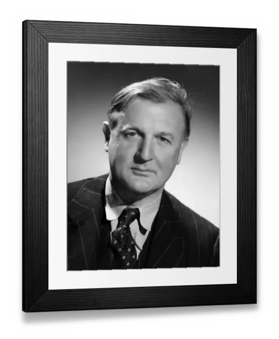 Framed Print : Cecil King, Chairman Daily Mirror Newspapers Ltd and Sunday Pictorial Newspapers Ltd