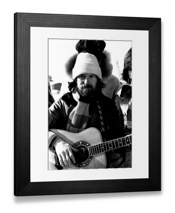 Framed Print : Lindisfarne sailed down the Tyne on a musical journey. The group were filming on board a Framed Print : Lindisfarne sailed down the Tyne on a musical journey. The group were filming on board a