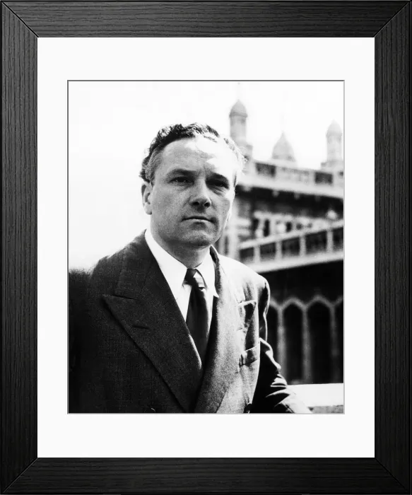 Framed Print : Hugh Cudlipp, Editorial Director of the Daily Mirror Newspaper, pictured 1956 Framed Print : Hugh Cudlipp, Editorial Director of the Daily Mirror Newspaper, pictured 1956