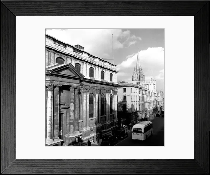 Framed Print : High Street, Oxford, circa 1953 Framed Print : High Street, Oxford, circa 1953