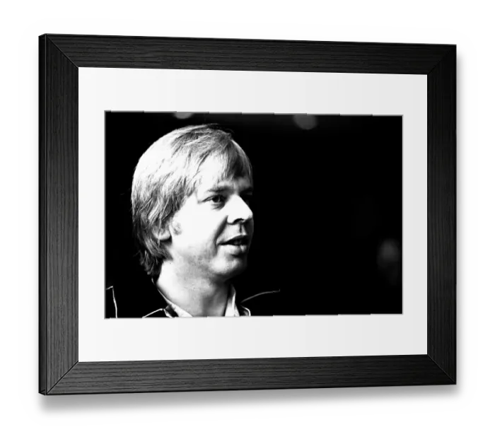 Framed Print : Musician Rick Wakeman before his concert at Newcastle City Hall 18 September 1980