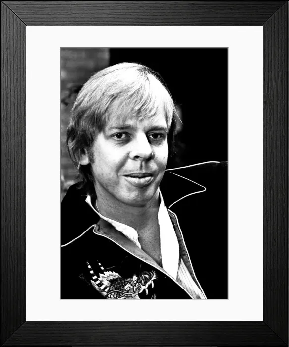 Framed Print : Musician Rick Wakeman before his concert at Newcastle City Hall 18 September 1980