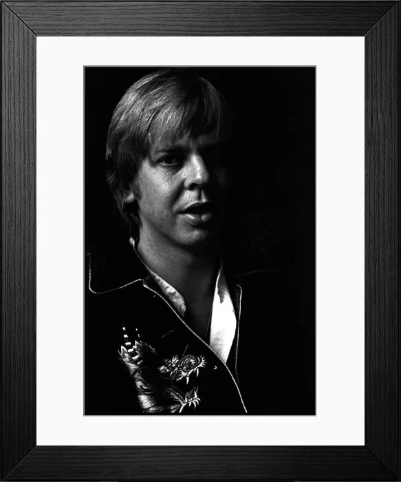 Framed Print : Musician Rick Wakeman before his concert at Newcastle City Hall 18 September 1980