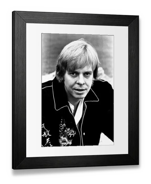 Framed Print : Musician Rick Wakeman before his concert at Newcastle City Hall 18 September 1980 Framed Print : Musician Rick Wakeman before his concert at Newcastle City Hall 18 September 1980