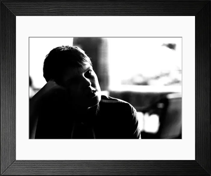 Framed Print : Musician Rick Wakeman before his concert at Newcastle City Hall 18 September 1980