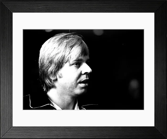 Framed Print : Musician Rick Wakeman before his concert at Newcastle City Hall 18 September 1980