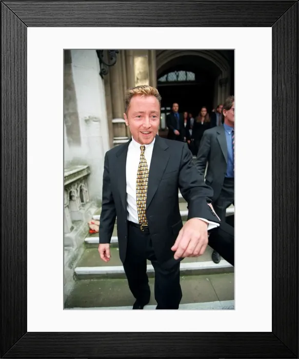 Framed Print : Michael Flatley Dancer October 98 Leaving the high court after his former manager Framed Print : Michael Flatley Dancer October 98 Leaving the high court after his former manager