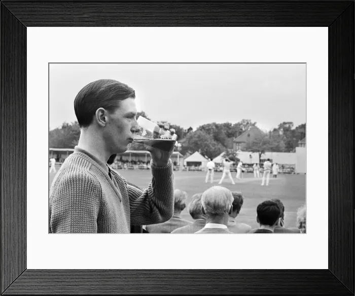 Framed Print : For the first time County cricket was played on a Sunday Framed Print : For the first time County cricket was played on a Sunday