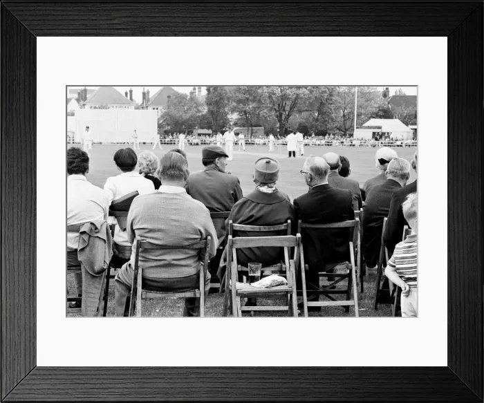 Framed Print : For the first time County cricket was played on a Sunday Framed Print : For the first time County cricket was played on a Sunday